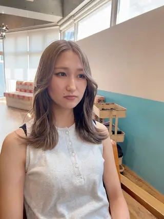 ミディアム カラー 🎨デザイン🥇 美髪・艶髪　日暮千敬のヘアスタイル