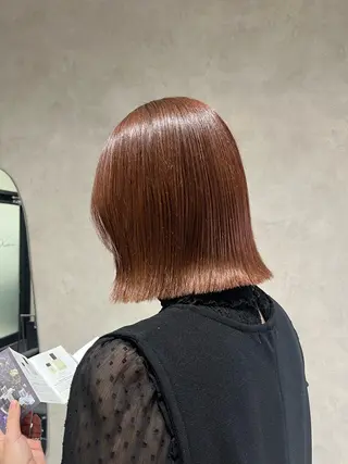 ミディアム カラー room肥後橋所属・room ヨネヤマのヘアスタイル