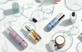 ミディアム カラー パーマ CEINE＋ officialのヘアスタイル