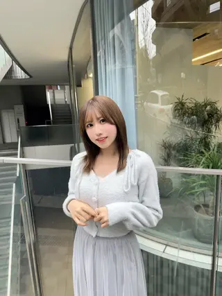 ミディアム Wisteria所属・美髪特化✨ 伊織✨縮毛矯正✨のヘアスタイル