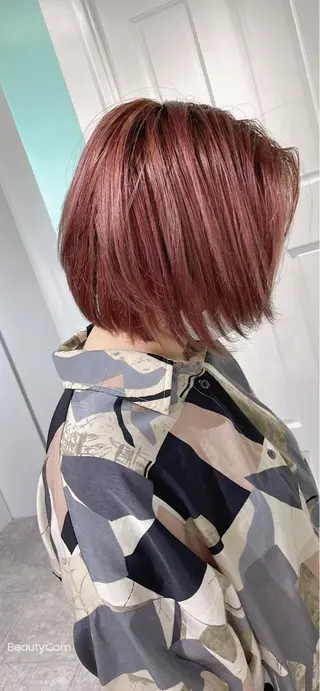 ショート Matina hair所属・原 千景のヘアスタイル