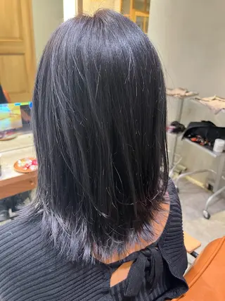 ミディアム カラー olelo国立🐟 Maho🐟のヘアスタイル