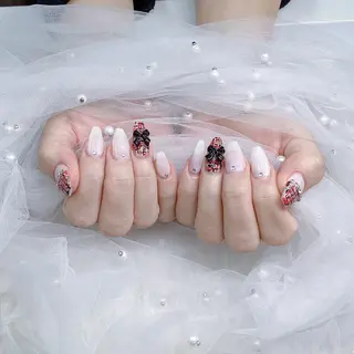 ネイル パーツ全部¥110 サロンミミのネイルデザイン