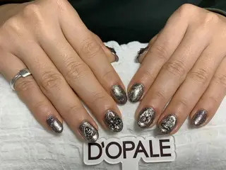 ネイル D‘OPALEサロン所属・長さ出し専門店 上野kkのネイルデザイン