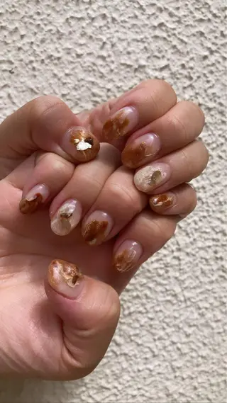 ネイル nailsalon　hue所属・小山 羽奈のネイルデザイン