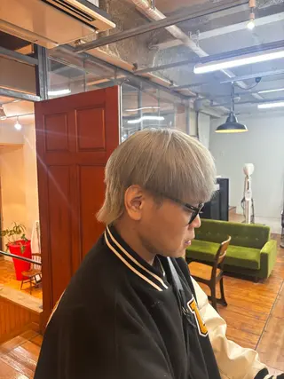 メンズ IO所属・楢本 莉子のヘアスタイル