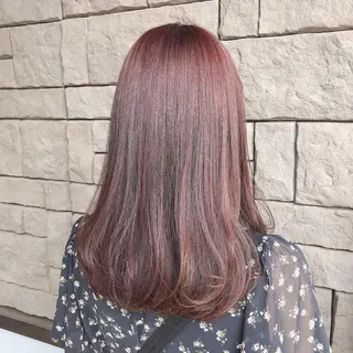 ロング カラー 店長/mao/ 前髪/顔周りカットのヘアスタイル
