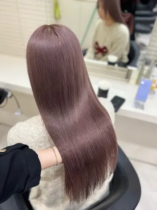 ロング カラー 🤍韓国大人っぽ ベージュMAI🤍のヘアスタイル