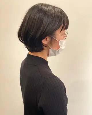 ショート カラー tonari 梅田、中崎町のヘアスタイル