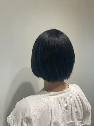 ショート カラー 透明感カラー 板橋　島村美咲のヘアスタイル