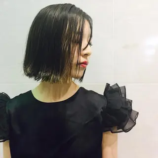 ショート カラー モードケイズ尼崎 jrスタイリストのヘアスタイル