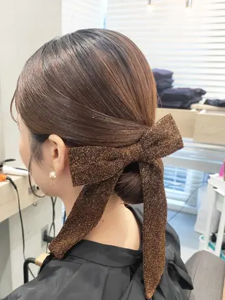 ヘアアレンジ ほんま ひろみのヘアスタイル