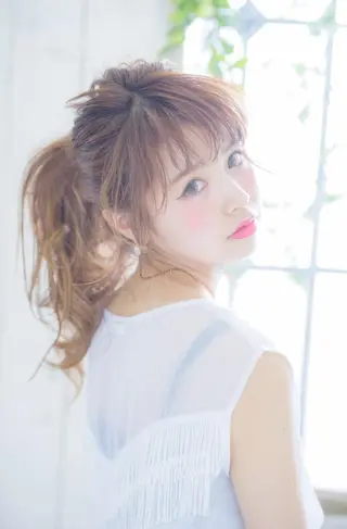 ミディアム カラー ヘアアレンジ ✨ハイクオリティ✨ 山本香也のヘアスタイル