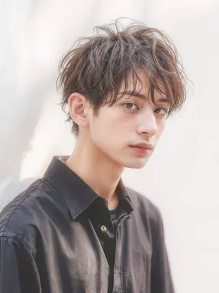 パーマ メンズ 髙橋 翔一のヘアスタイル