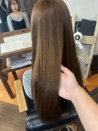 カラー 三宅/透明感 カラー✨のヘアスタイル