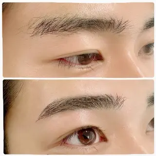 メンズ アイブロウ yuna 🍎のマツエク・マツパデザイン