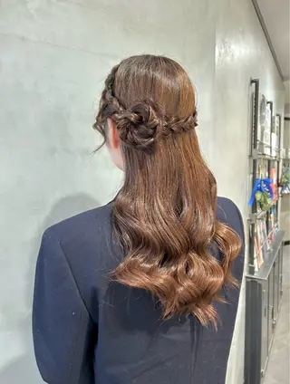 ロング ヘアアレンジ タナカ カナ🫧のヘアスタイル
