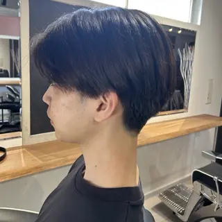 メンズ 🐈‍⬛momo🐾 ダブルカラーのヘアスタイル