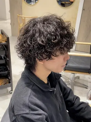 メンズ 韓国ヘア/ニュアンス パーマ　kaitoのヘアスタイル