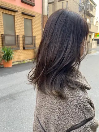 ミディアム カラー newi京橋 【sachi】のヘアスタイル