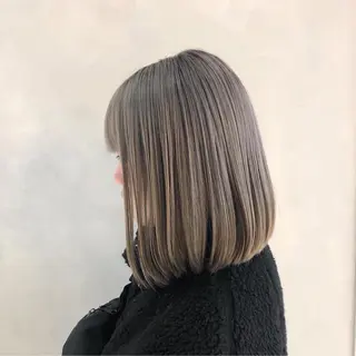 ミディアム 🌸ハイトーン 新田 廉 🌸のヘアスタイル