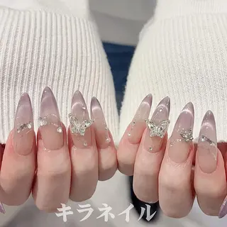 ネイル 💖チップスカルプ 💖長さだし専門店のネイルデザイン