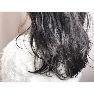 ミディアム セミロング ロング カラー ショート/レイヤー なら石井知希のヘアスタイル