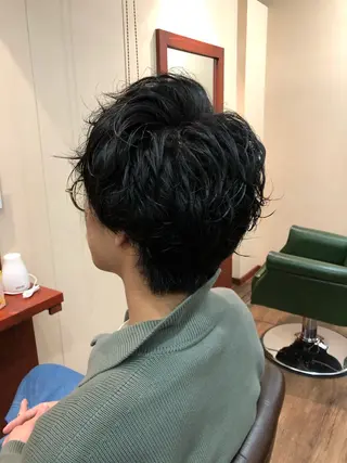 ショート メンズ テライ ケイショウのヘアスタイル