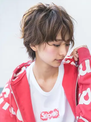 ミディアム マーブル東京 三軒茶屋 美容室のヘアスタイル