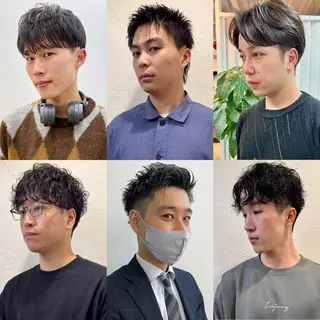 ショート パーマ メンズ 【池袋/スパイキー ショート】ⓝⓘⓜⓤのヘアスタイル