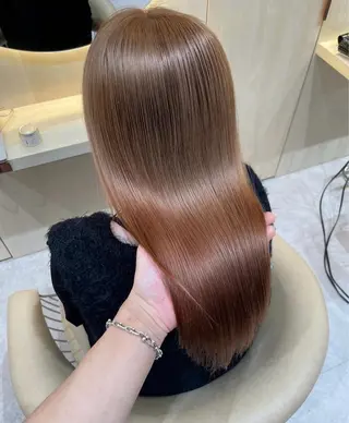 ロング カラー ハイトーン×透明感 たけるのヘアスタイル