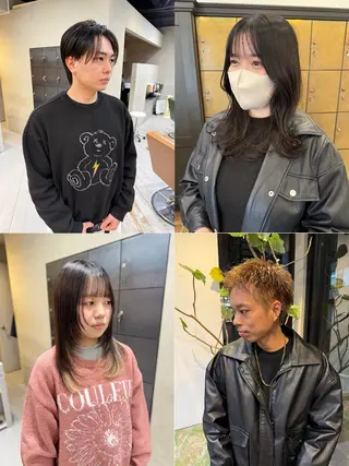 セミロング メンズ ICI大須/栄/ 上前津/大野稚央のヘアスタイル