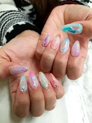 ネイル 河野ちえ (雑誌掲載サロン)のネイルデザイン