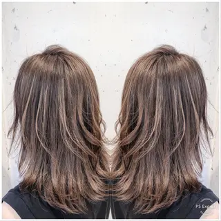 セミロング OxO Hair 【オーヘアー】所属・🌼おがわたくや🌼 髪質改善のヘアスタイル