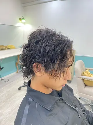 ミディアム メンズ 【メンズ専門】 髙橋琉偉のヘアスタイル