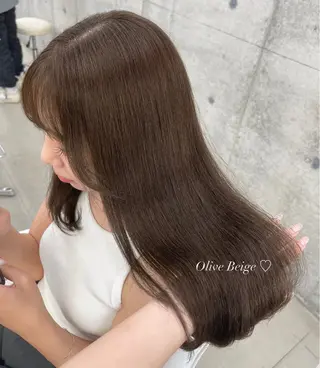 ロング カラー IVY表参道所属・透明感カラー🎀 icyきなみのヘアスタイル