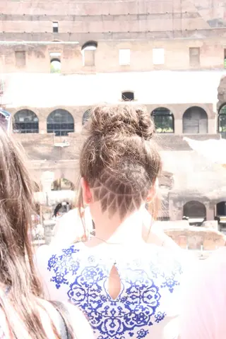 西新美容室 ナチュラルオーブンのヘアスタイル