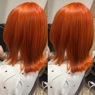 ショート カラー 🌺ハイトーン🌺 矢葺 なぎさ🌺🌺のヘアスタイル