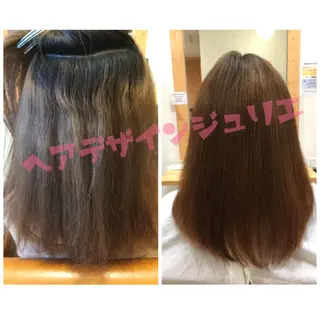 ミディアム セミロング ロング ツヤ髪専門美容師 桑原 和誠のヘアスタイル