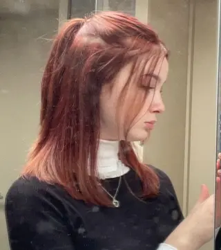 カラー minami🪷 暖色カラーのヘアスタイル