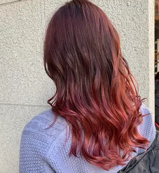 ロング カラー 🪞上品で可愛い韓国 ヘア🪞Rikutoのヘアスタイル