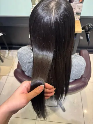 ロング カラー 韓国髪質改善艶カラー /レイヤー/miyuのヘアスタイル