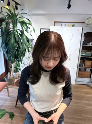 セミロング カラー カットモデル募集中 /gima🌱のヘアスタイル