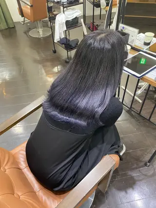 ロング カラー ヘアアレンジ 🍒ᩚ名駅/艶髪 縮毛矯正/あゆ🍒ᩚのヘアスタイル