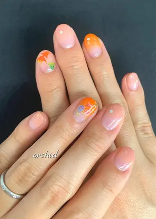 ネイル orchid ♡オーキッドのネイルデザイン