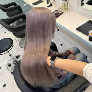 ロング カラー 暖色🩷透明感カラー ♡Maika♡のヘアスタイル