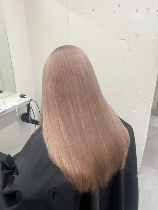 ロング カラー なな ハイトーン/艶髪✨️のヘアスタイル