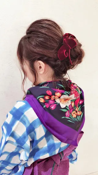 ヘアアレンジ 樋渡 侑希のヘアスタイル