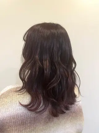 カラー KOKORO 中村 朱里のヘアスタイル