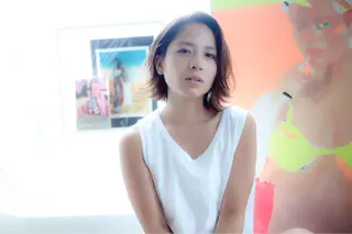 ショート カラー パーマ Chlom🌿Top Stylist沖田のヘアスタイル